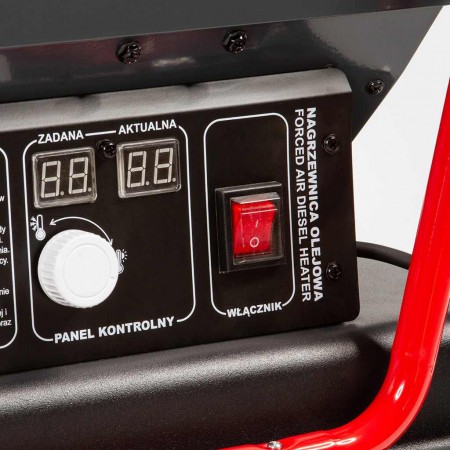 Дизелов калорифер с LCD дисплей, термостат и регулатор MARPOL 19 литра, 40kW Дизелов калорифер с LCD дисплей, термостат и регулатор MARPOL 19 литра, 40kW