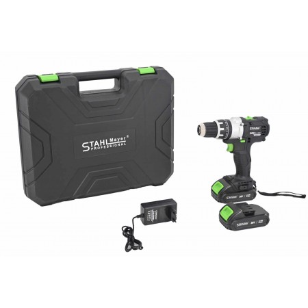 Комплект акумулаторен ударен винтоверт 36V 8Ah + инструменти 111 части STAHLMAYER