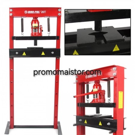 Хидравлична преса 20 тона с крик бутилка MarPol  Хидравлична преса 20 тона с крик бутилка MarPol