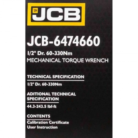 Динамометричен ключ 3/4", 200-800 Nm JCB-64761240 Динамометричен ключ 3/4", 200-800 Nm JCB-64761240