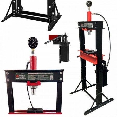 Хидравлична преса 20 тона с усилена конструкция  RockForce Хидравлична преса 20 тона с усилена конструкция  RockForce