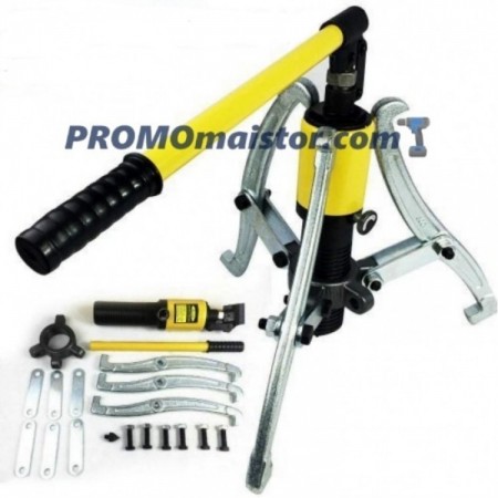 Трираменна хидравлична скоба за лагери 15 тона  Трираменна хидравлична скоба за лагери 15 тона