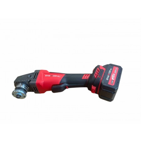 Акумулаторен безчетков ъглошлайф 36V 8Ah КрафТРоял BG Red
