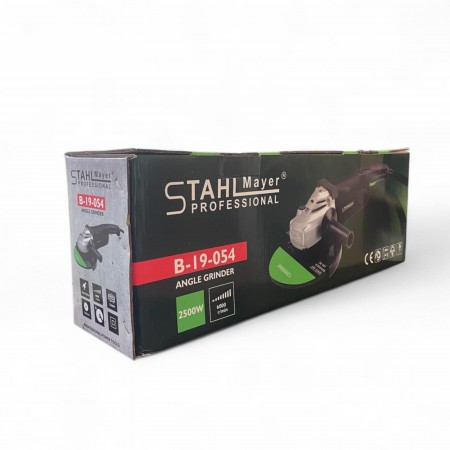 Голям електрически ъглошлайф 2500W 230 мм. STAHLMAYER