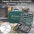 Гедоре 216 части ROCKFORCE Premium  XI-ON със специални вложки