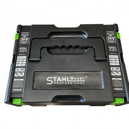 Акумулаторен безчетков перфоратор с 2 патронника STAHLMAYER 36V 10Ah