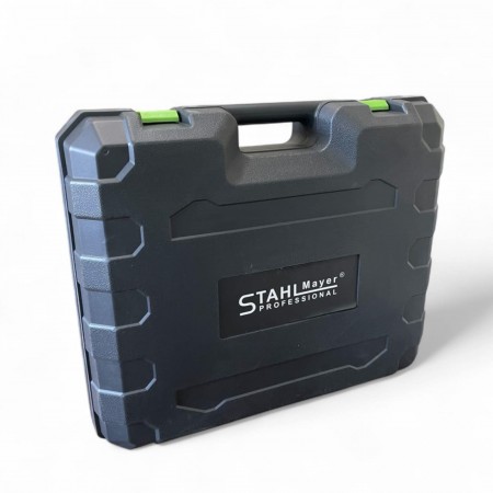 ПРОМО ПАКЕТ Акумулаторни гайковерт-винтоверт, ъглошлайф и перфоратор 4в1 STAHLMAYER 36V 10Ah