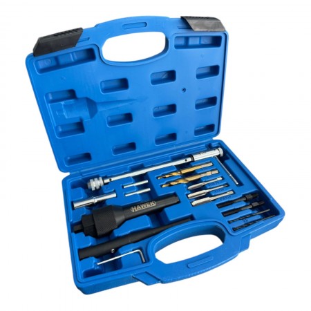 Комплект за демонтаж на скъсани подгревни свещи 8 мм. и 10 мм. HAWEK