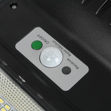 Комплект 2 броя мощна улична соларна лампа 1800W TAXSUNVISION