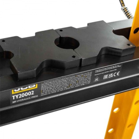 Пневмо-хидравлична преса с манометър 20 тона JCB TY20002