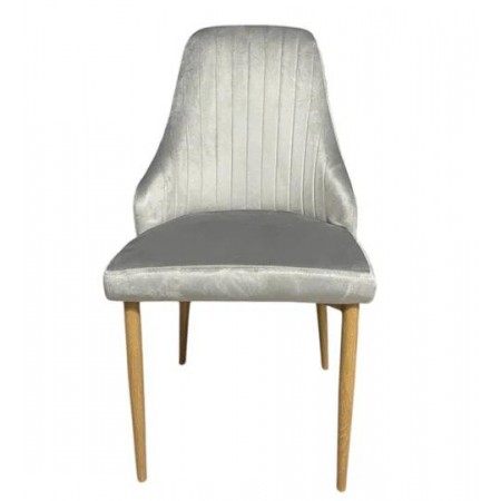 Елегантен стол Елина - цвят сив Елегантен стол Елина - цвят сив