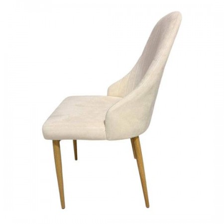 Елегантен стол Елина - цвят бежов Елегантен стол Елина - цвят бежов