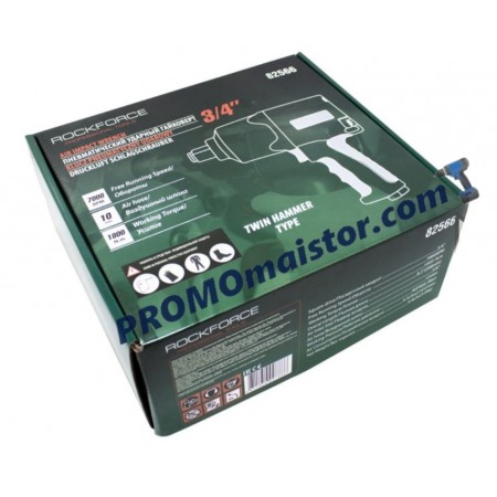 Пневматичен гайковерт 3/4" 1800 Nm ROCKFORCE Пневматичен гайковерт 3/4" 1800 Nm ROCKFORCE