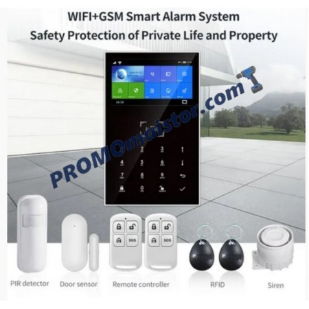 GSM Wi-Fi алармена система за дома G-109 Smartlife  GSM Wi-Fi алармена система за дома G-109 Smartlife