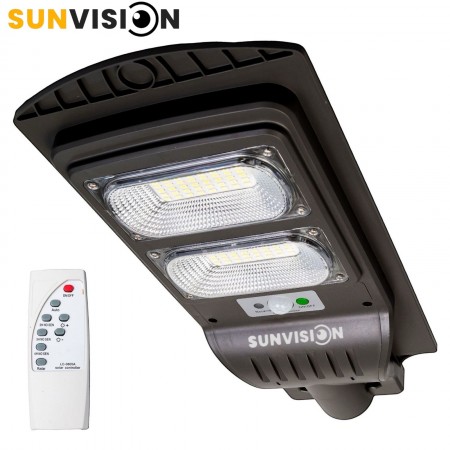 Комплект 3 броя мощна улична соларна лампа TAXSUNVISION 900W