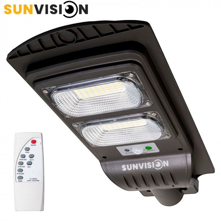 Комплект 2 броя мощна улична соларна лампа TAXSUNVISION 900W Комплект 2 броя мощна улична соларна лампа TAXSUNVISION 900W