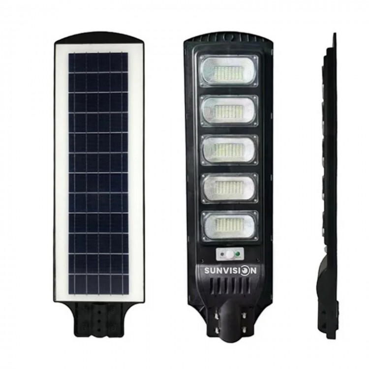 Комплект 3 броя мощна улична соларна лампа TAXSUNVISION 2200W Комплект 3 броя мощна улична соларна лампа TAXSUNVISION 2200W