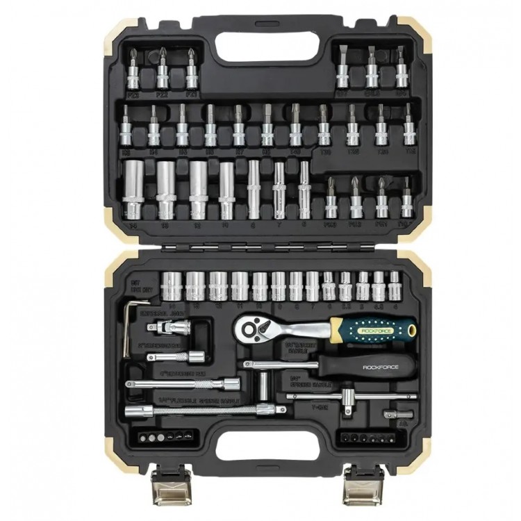 Гедоре 66 части 1/4" ROCKFORCE