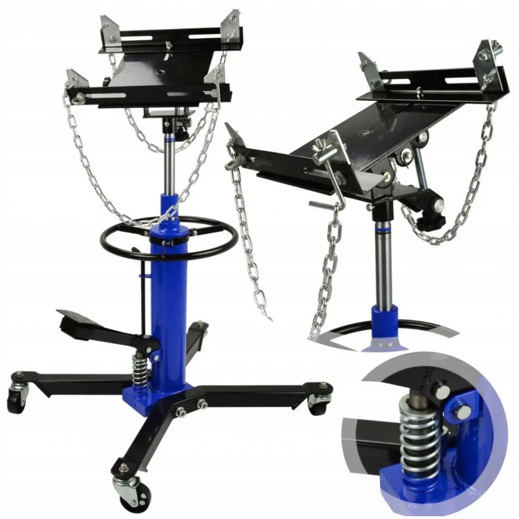 Хидравличен крик за скоростни кутии с двойна помпа STAHLMAYER  B-16-65, 500 кг, 1800 мм