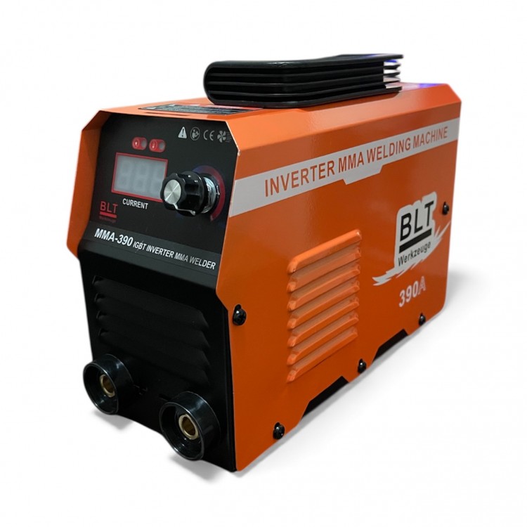 Инверторен Електрожен BLT Werkzeuge, 390A + соларни очила Инверторен Електрожен BLT Werkzeuge, 390A + соларни очила