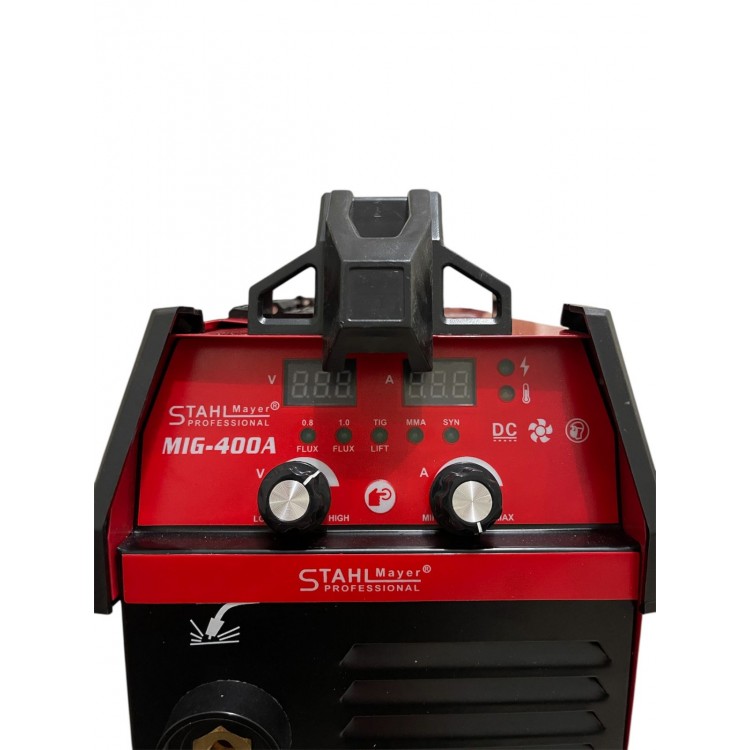 Телоподаващ апарат MIG, MAG, MMA за заваряване без газ 400А STAHLMAYER-RED