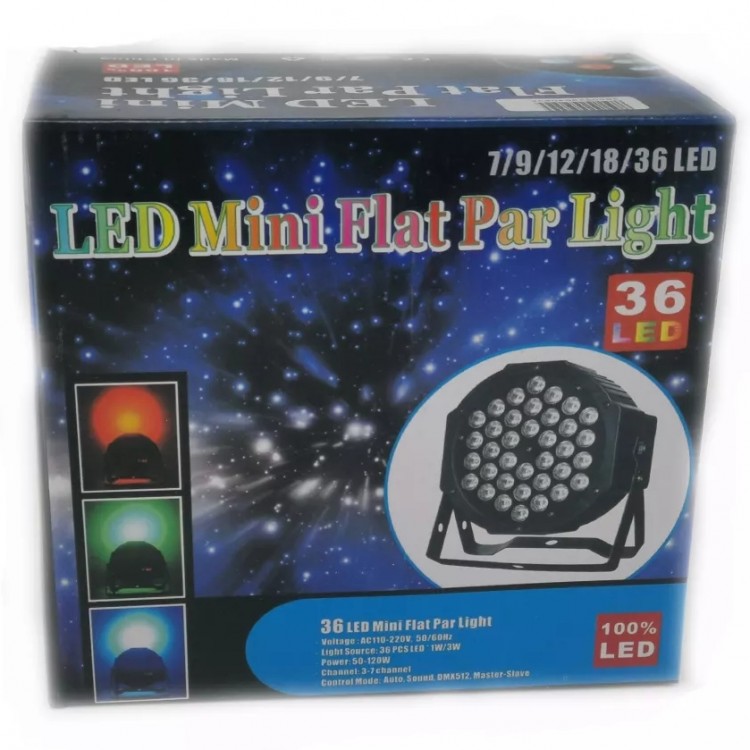 LED парти прожектор с 36 диода