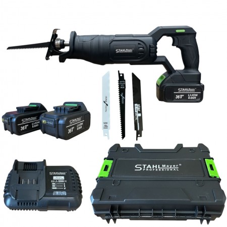 Акумулаторен саблен трион 36V 8Ah STAHLMAYER  