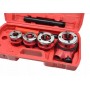 Комплект винторезка с 4 глави – 1/2″, 3/4″, 1″, 11/4″ HAWEK