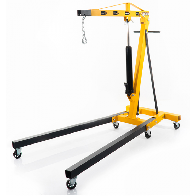 Хидравличен сгъваем кран за двигатели тип жираф 2 тона JCB 