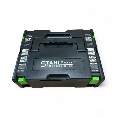 Акумулаторен ъглошлайф  36V 8.0AH STAHLMAYER-Black 