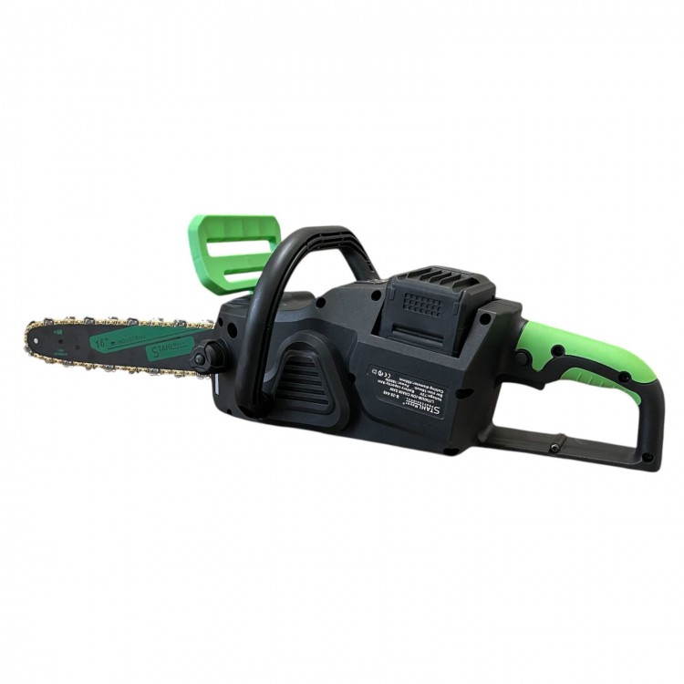 Акумулаторна Верижна Резачка STAHLMAYER 72V 8Ah – 16" Шина, 2 Вериги, Дисплей и Активна Спирачка