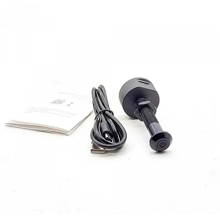 WiFi смарт камера за врата – шпионка с широкоъгълен обектив и нощно виждане  WiFi смарт камера за врата – шпионка с широкоъгълен обектив и нощно виждане