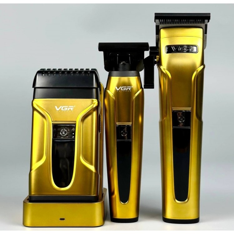 Комплект 3в1  машини за подстригване на брада и коса VGR V-694