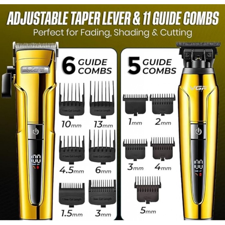 Комплект 3в1  машини за подстригване на брада и коса VGR V-694