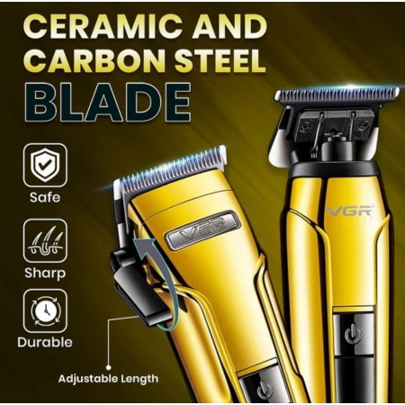Комплект 3в1  машини за подстригване на брада и коса VGR V-694