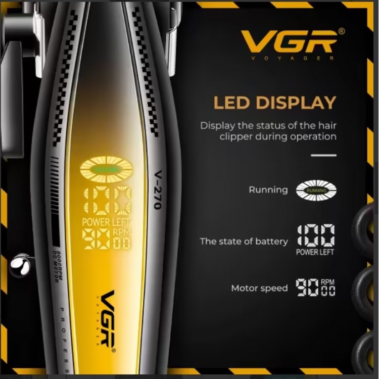 Професионална машинка за подстригване VGR 270 