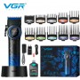 Професионална машинка за подстригване VGR PRO V-001 Blue Edition