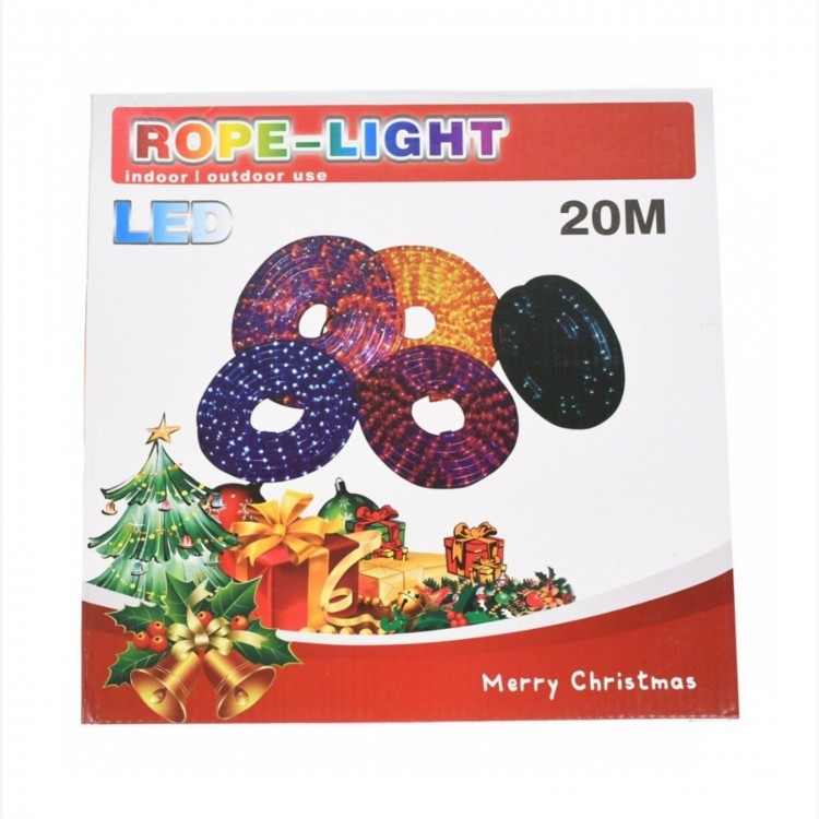 Коледен LED маркуч 20 метра 