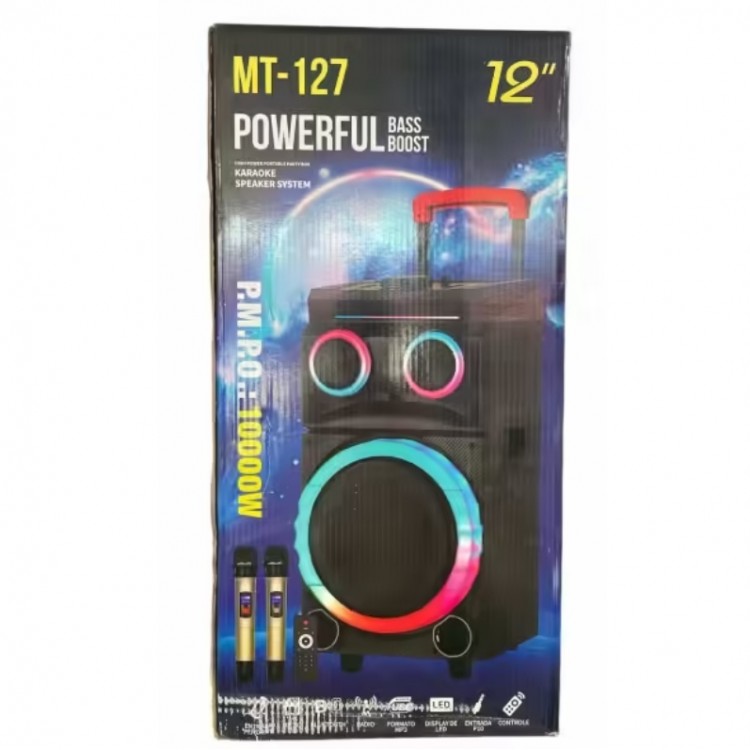Караоке тонколона MT-127 BASS B0OST 12"