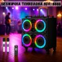 Безжична светеща караоке тонколона NDR-8888 4x8"  