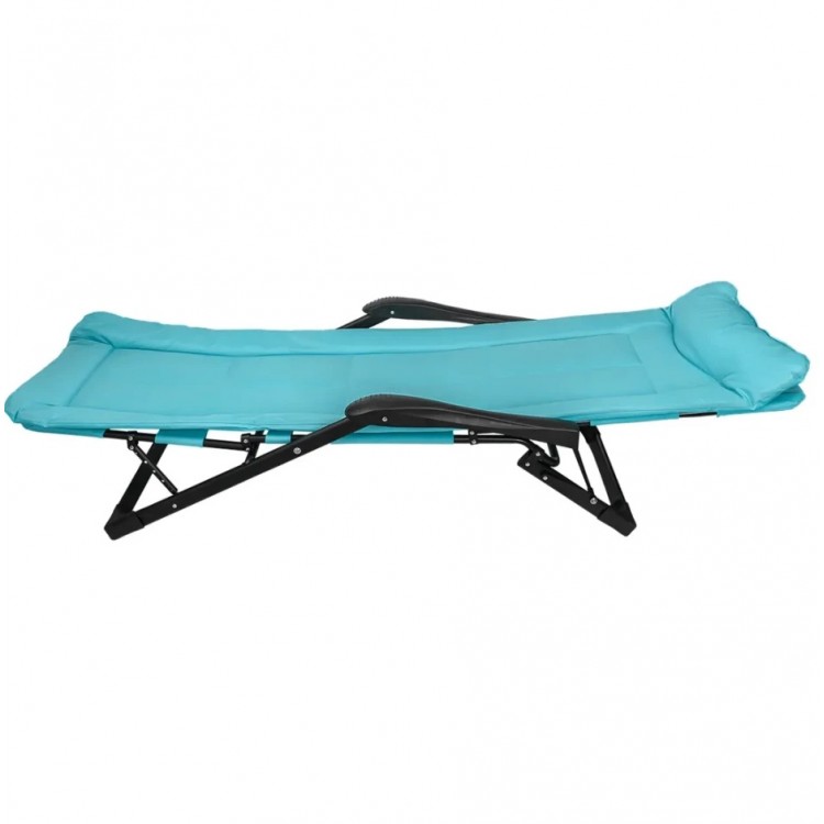 Сгъваем стол тип шезлонг 