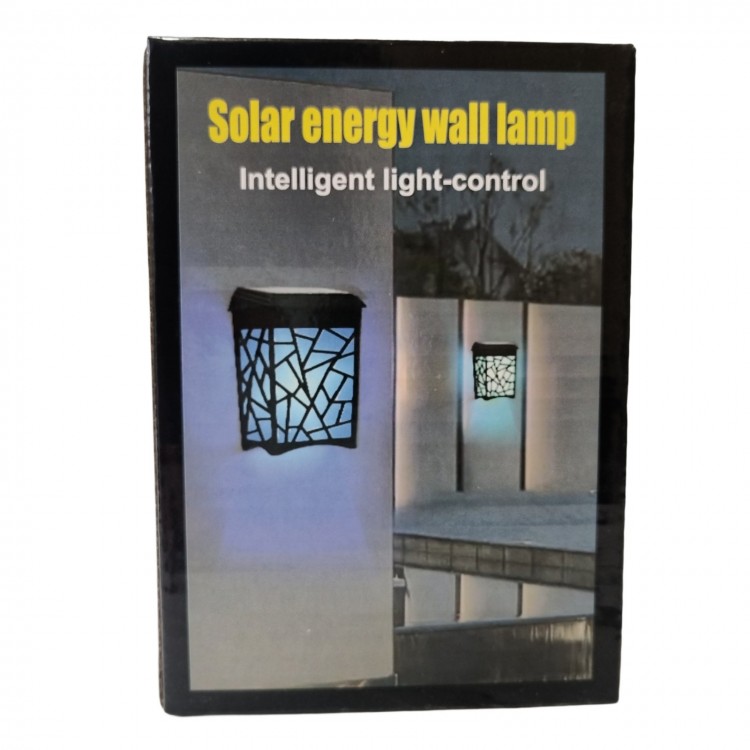 Стенен аплик със соларен панел XF-601 Стенен аплик със соларен панел XF-601