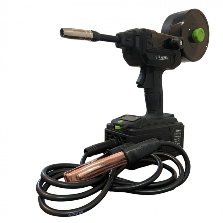 Инверторен телоподаващ апарат без газ Hawek 400A 