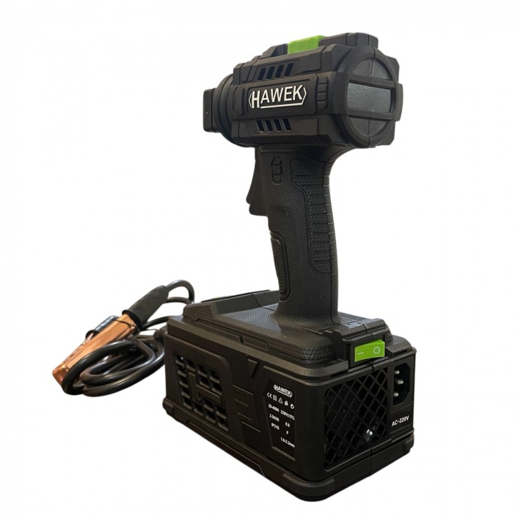 Професионален ръчен инверторен електрожен тип пистолет с дисплей , HAWEK  400A