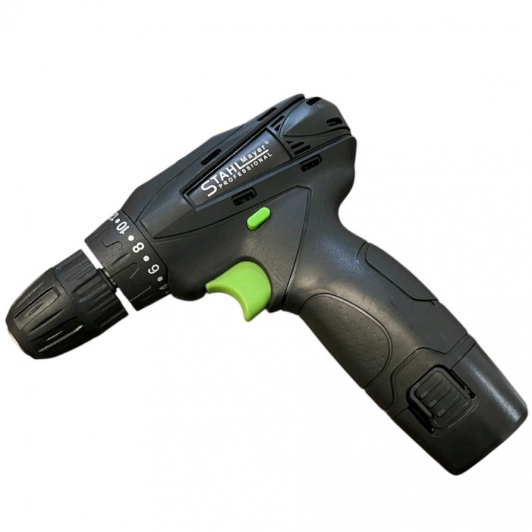 Комплект акумулаторен ударен винтоверт + мини ъглошлайф STAHLMAYER 24V