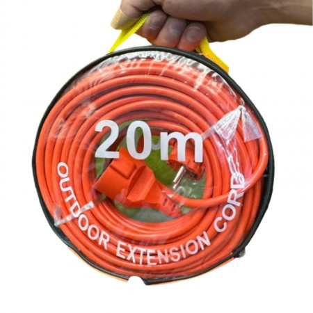 Удължителен кабел с щепсел 20 метра