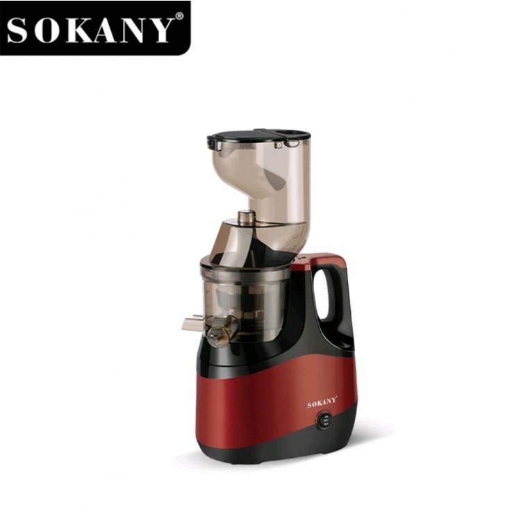 Професионална бавна сокоизстисквачка за студено пресоване Sokany SK-01005, 800W