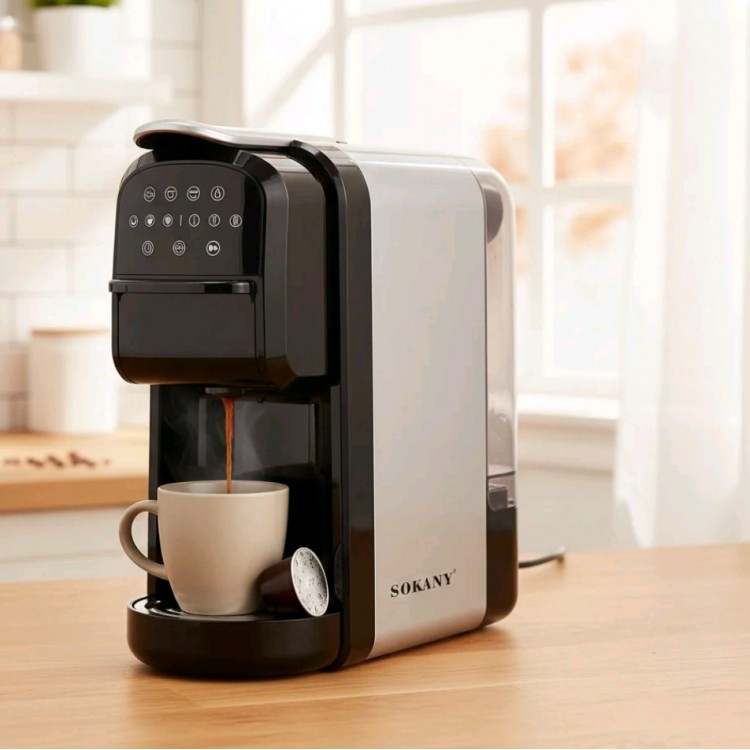 Kафемашина Sokany SK-04031 – 3-в-1, 700 мл, 1400 W Kафемашина Sokany SK-04031 – 3-в-1, 700 мл, 1400 W
