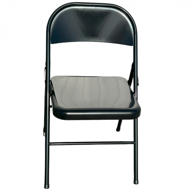 Градинска маса с прозрачно матирано стъкло и 2 стола, 60 х 60 см