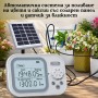 Автоматичната система за поливане на цветя и саксии със соларен панел и интелигентен датчик за влажност